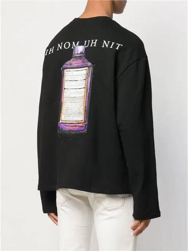 Bottle Syrup Long Sleeve TShirt NUS19274 009 - IH NOM UH NIT - BALAAN 4