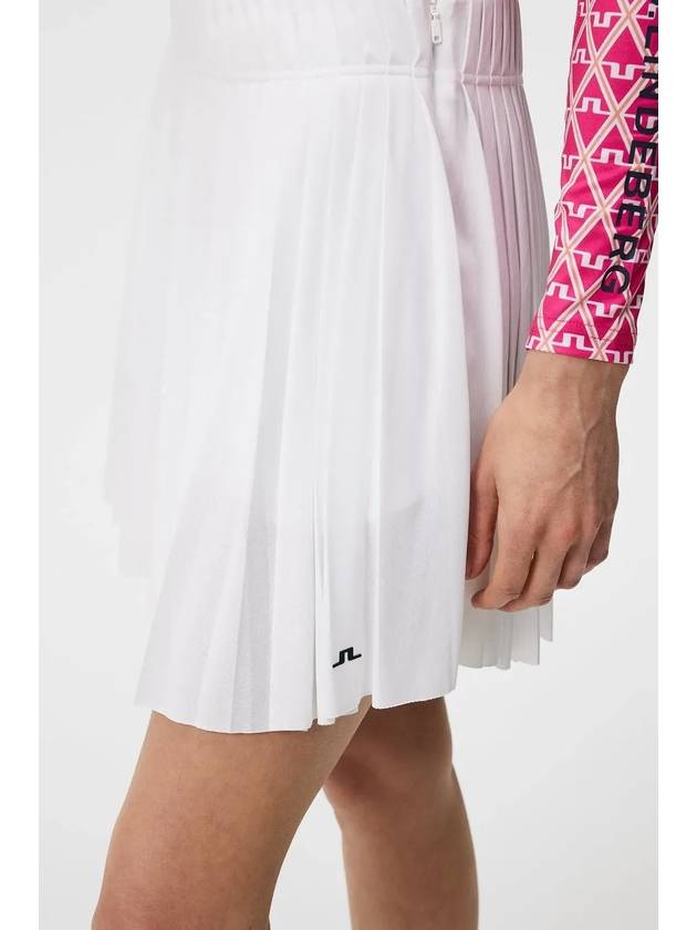 Gayle Golf Skirt White - J.LINDEBERG - BALAAN 6