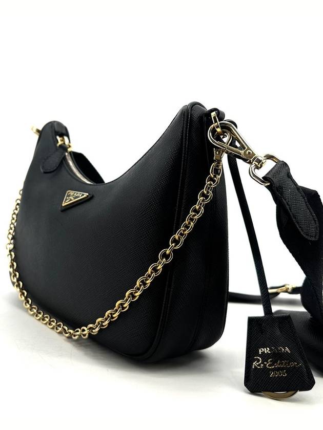 Saffiano multi hobo bag cross 1bh204 - PRADA - BALAAN 3