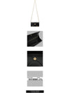 Roman Stud Chain Cross Bag Black - VALENTINO - BALAAN 4