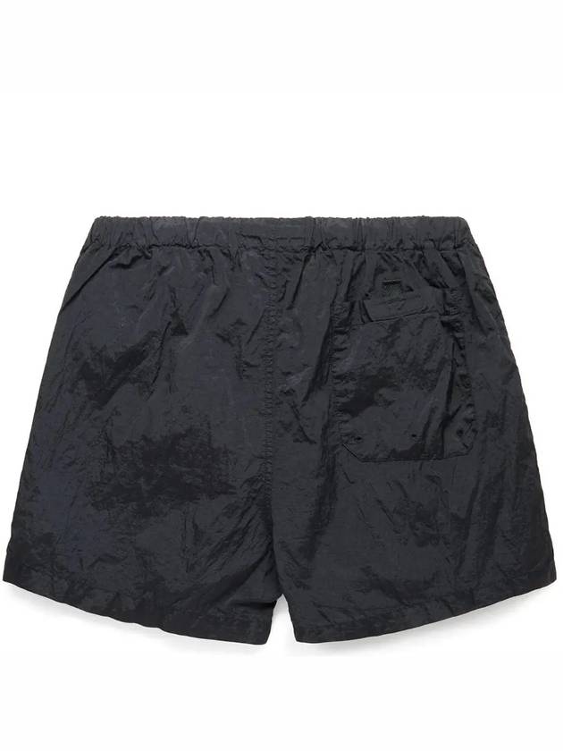 Swimming Nylon Trunk Shorts Black - STONE ISLAND - BALAAN 3