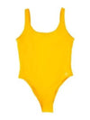 Carla Scoop Neck One-Piece Swimsuit Yellow - SPORTY & RICH - BALAAN 2