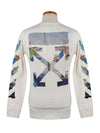 Diag Colored Arrow Long Sleeve T-Shirt White - OFF WHITE - BALAAN 2