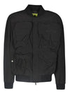 J-Stain Short Bomber Jacket Black - DIESEL - BALAAN 3