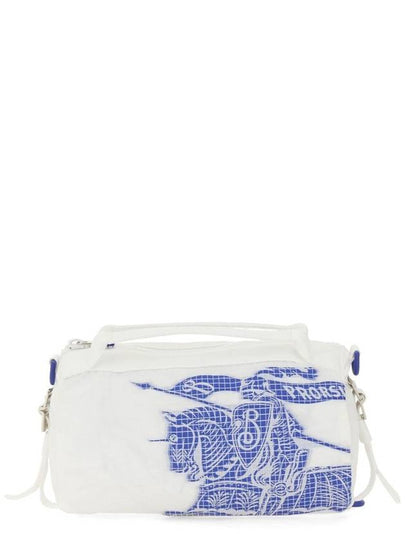 EDK Print Small Duffel Bag White - BURBERRY - BALAAN 2