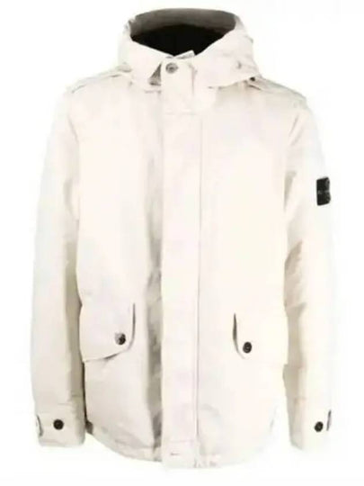 David-TC Down Short Parka Ivory - STONE ISLAND - BALAAN 2