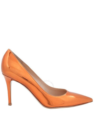 Gianvito Rossi Ladies 85 mm Leather Pumps Brand Size 37.5 US Size 7.5 - GIANVITO ROSSI - BALAAN 1