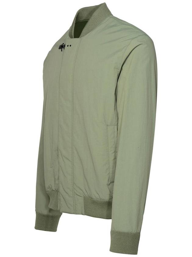 Fay Green Polyamide Bomber Jacket - FAY - BALAAN 2