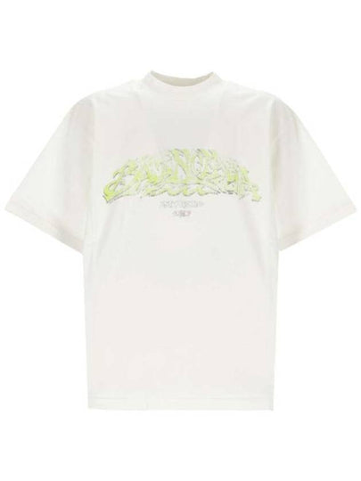 Offshore Vintage Short Sleeve T-Shirt White - BALENCIAGA - BALAAN 2