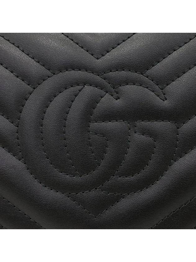 GG Marmont Matelasse Mini Crossbody Bag Black - GUCCI - BALAAN 8