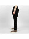 Creatch Cargo Desostring Cotton Straight Pants Black - RICK OWENS - BALAAN 4