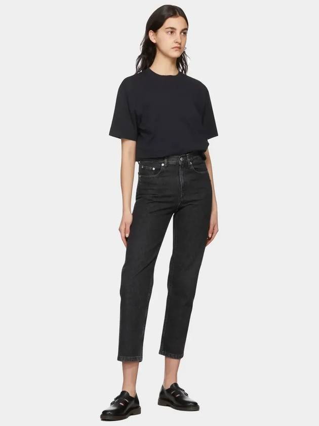 Jeans Women's Martin Jeans Black Denim Black Blue COETA F09122 - A.P.C. - BALAAN 5