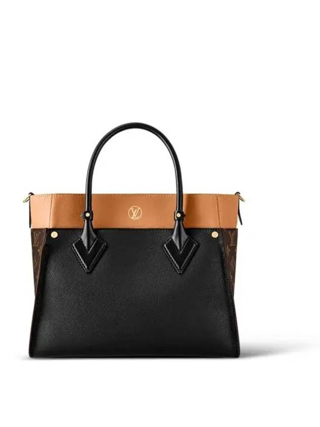 On My Side MM Tote Bag Noir - LOUIS VUITTON - BALAAN 9