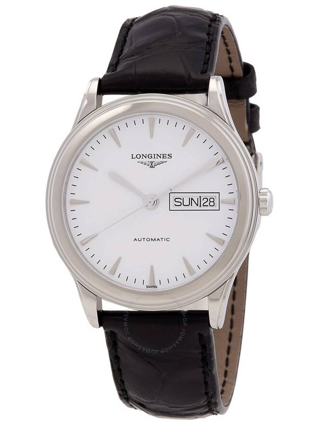 Longines Flagship Automatic White Dial Men's Watch L48994122 - LONGINES - BALAAN 1