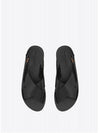 Mojave Cross Strap Sandals Black - SAINT LAURENT - BALAAN 7