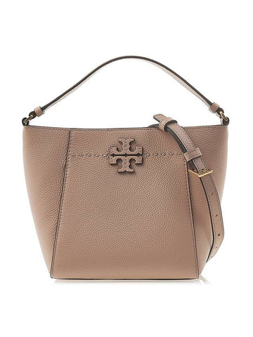 McGraw Small Tote Bag Grey - TORY BURCH - BALAAN 1