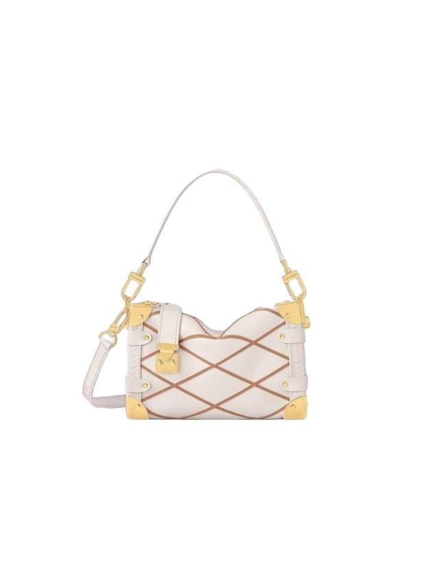 Side Trunk PM Malletage Cross Bag Cream - LOUIS VUITTON - BALAAN 1