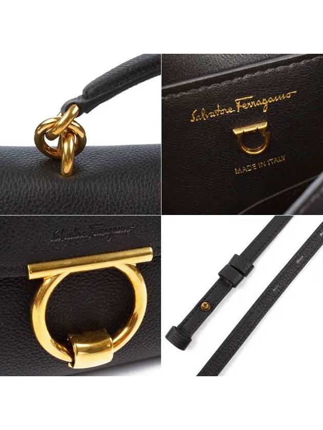 Ferragamo Gancini Margot top handle shoulder bag 720168 - SALVATORE FERRAGAMO - BALAAN 7