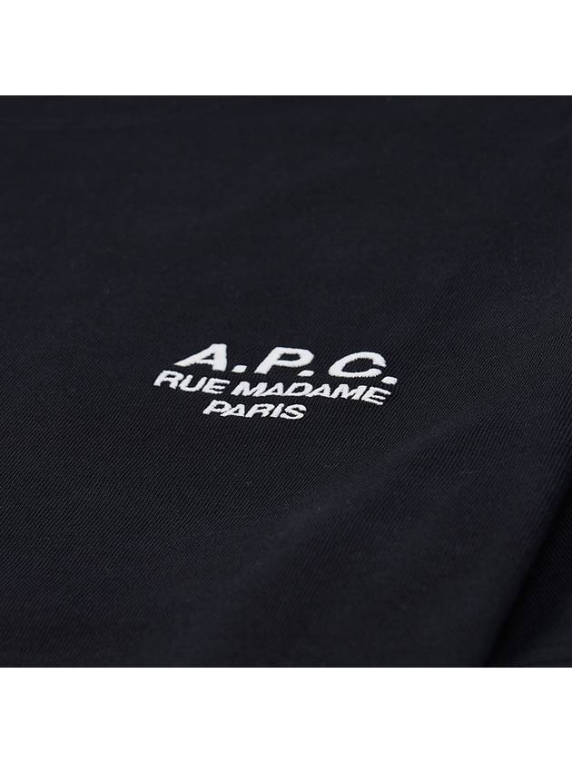 Raymond Short Sleeve T-shirt Black - A.P.C. - BALAAN 6