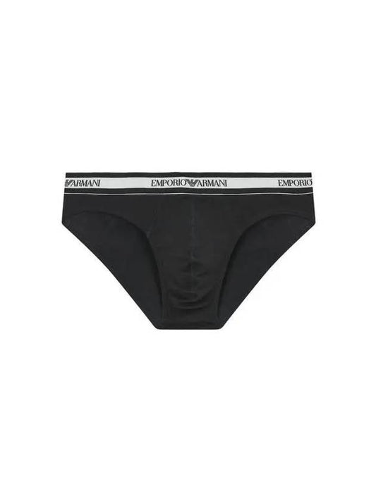 UNDERWEAR Men s Line Logo Banding Briefs Black 270826 - EMPORIO ARMANI - BALAAN 1