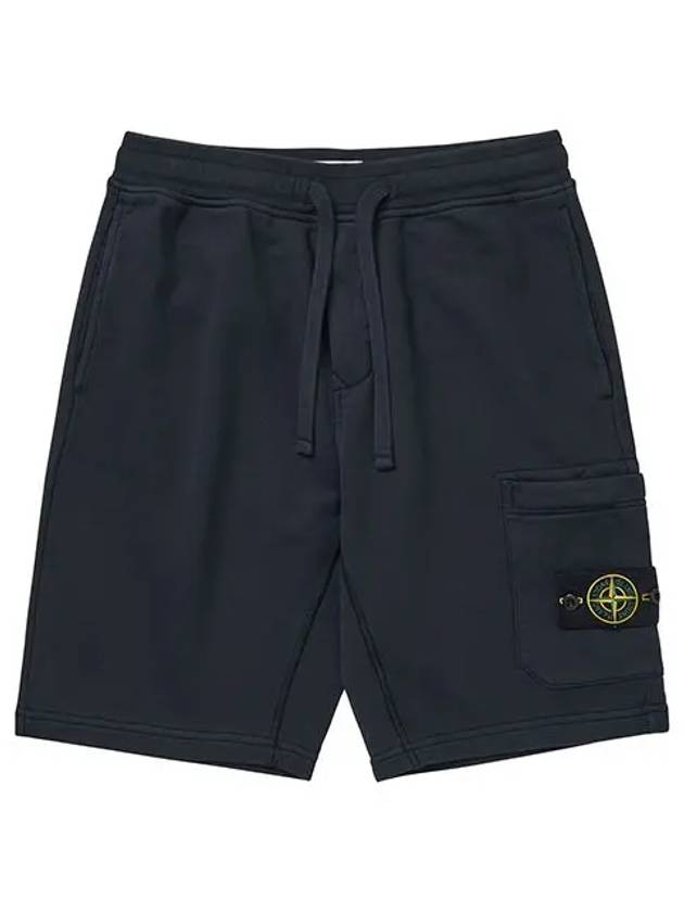 Pants 64651 A0020 Wappen Logo Patch Bermuda Men's Shorts - STONE ISLAND - BALAAN 1