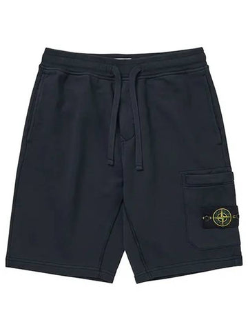 64651 A0020 801564651 Wappen Logo Patch Bermuda Men's Shorts - STONE ISLAND - BALAAN 1