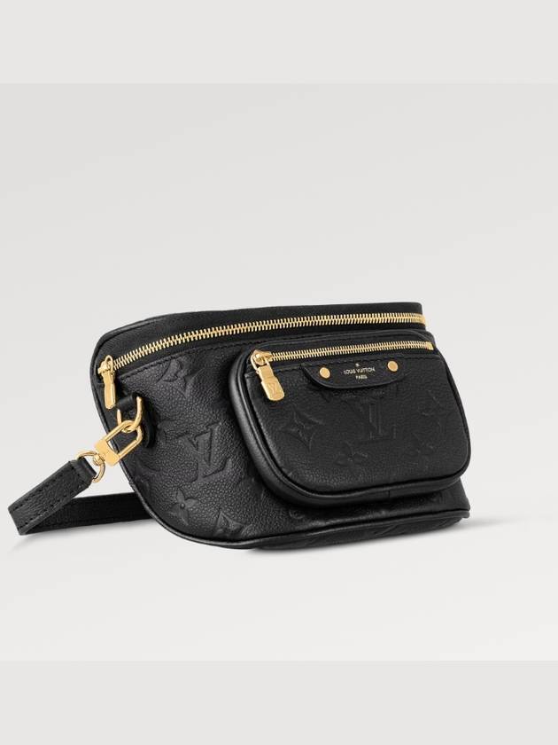 Mini Bumbag Shoulder Bag Black - LOUIS VUITTON - BALAAN 5