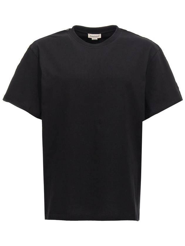 Alexander McQueen Contrast Band T-Shirt - ALEXANDER MCQUEEN - BALAAN 1