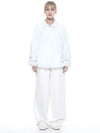 Men s SCWJ WH Seersucker Collar Windbreaker Jumper White - CHANCE'S NOI - BALAAN 5