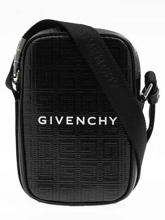 G-Essentials Canvas Smartphone Cross Bag Black - GIVENCHY - BALAAN 2