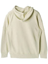 Men's Lens Wappen Knit Hoodie Beige - CP COMPANY - BALAAN 4