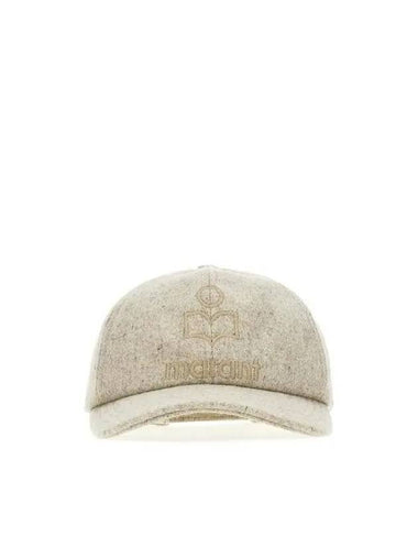 Logo embroidered wool cap 23HCQ001XFBA4C02A 23SD - ISABEL MARANT - BALAAN 1