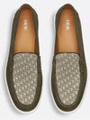 Granville Suede Loafers Khaki - DIOR - BALAAN 3