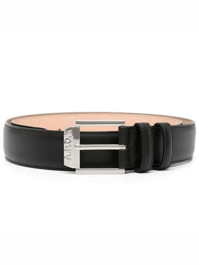 London Leather Belt Black - A.P.C. - BALAAN 2