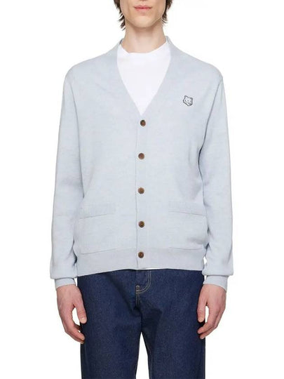 Bold Fox Head Patch Regular Cardigan Black - MAISON KITSUNE - BALAAN 2