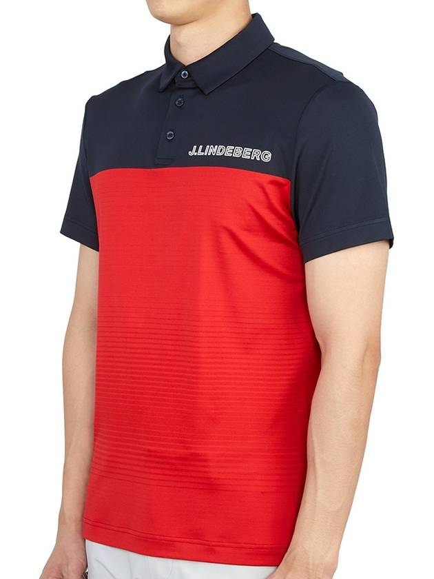 Golf Wear Men s Short Sleeve T Shirt GMJT06850 G131 - J.LINDEBERG - BALAAN 3