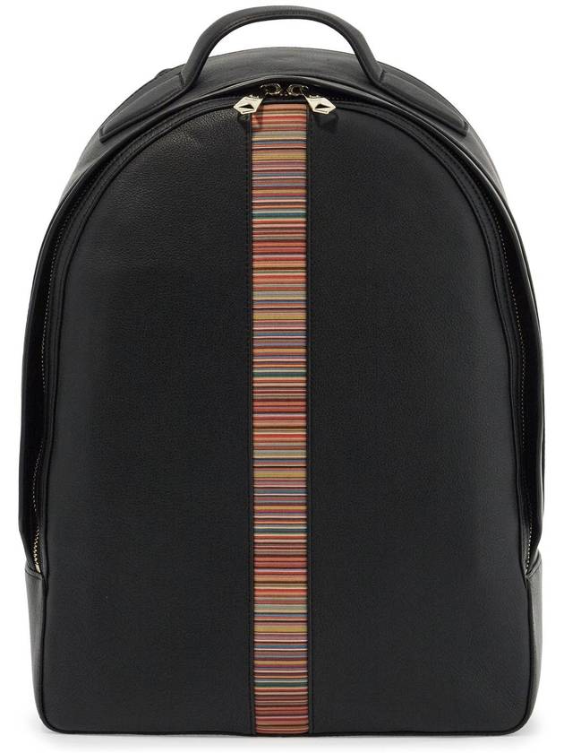 Striped Line Backpack Black - PAUL SMITH - BALAAN 2