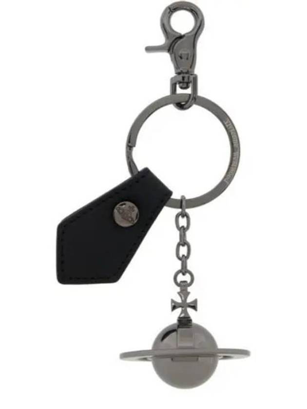 Keyring 8203011IU OM0014 N403 Black - VIVIENNE WESTWOOD - BALAAN 1