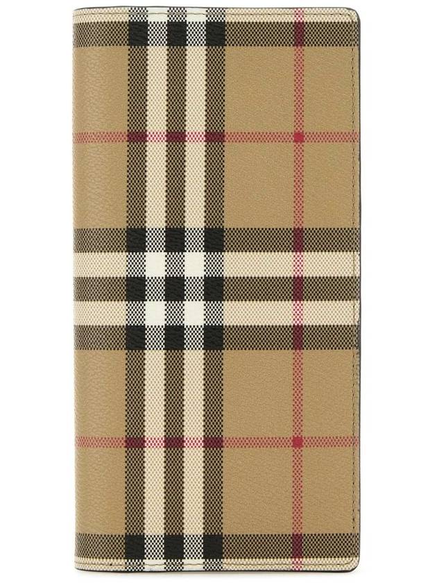 Check Long Wallet Beige - BURBERRY - BALAAN 2