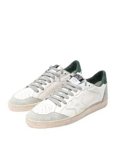 Ball Star Leather Low Top Sneakers White - GOLDEN GOOSE - BALAAN 2