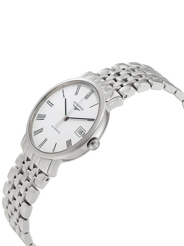 Longines Elegant Automatic White Dial Ladies Steel Watch L4.809.4.11.6 - LONGINES - BALAAN 2