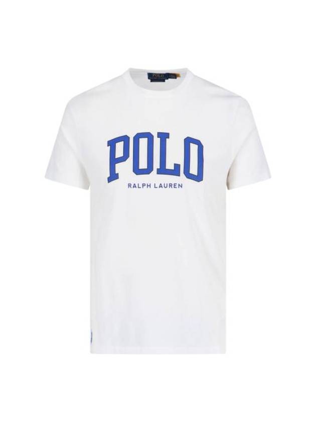 Slim Fit Logo Short Sleeve T-Shirt White - POLO RALPH LAUREN - BALAAN 1