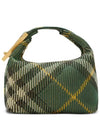 Peg Medium Check Pattern Shoulder Bag 8082042 - BURBERRY - BALAAN 1