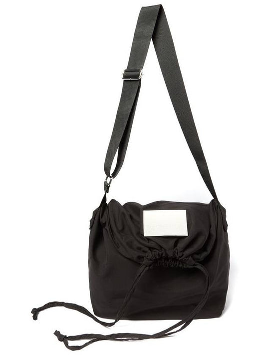 _LIGHTWEIGHT STRING FOLDERBLE SHOULDER CROSS BAG_BLACK - THE GREEN LAB - BALAAN 1