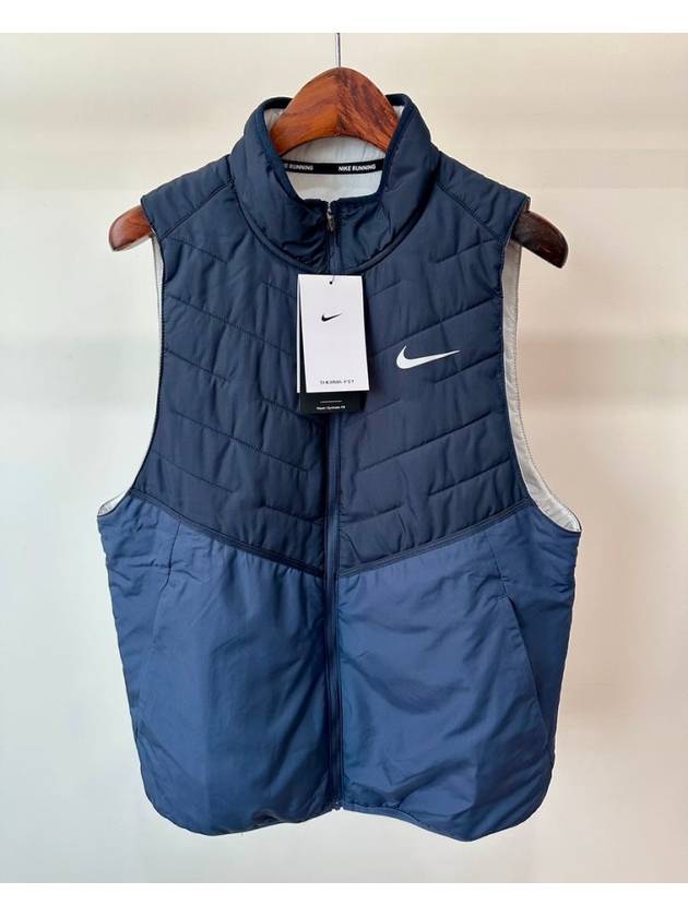 Therma Fit Repel Padding Vest Navy - NIKE - BALAAN 6