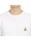 Zafferh Logo Cotton Short Sleeve T-Shirt White - ISABEL MARANT - BALAAN 6