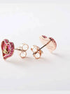 Petra Stud Earrings Red - VIVIENNE WESTWOOD - BALAAN 3