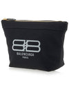 small canvas jumbo pouch bag black - BALENCIAGA - BALAAN 3