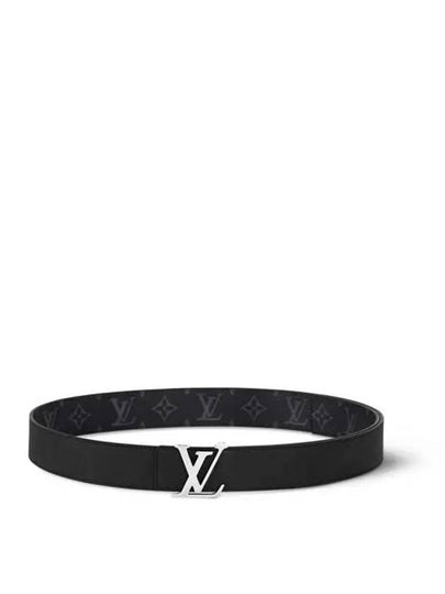 LV Initiales 35MM Reversible Leather Belt Black - LOUIS VUITTON - BALAAN 2