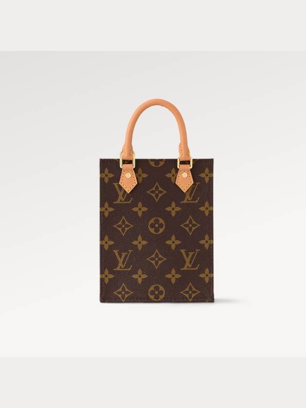 Petit Sac Plat Monogram Tote Bag Brown - LOUIS VUITTON - BALAAN 3